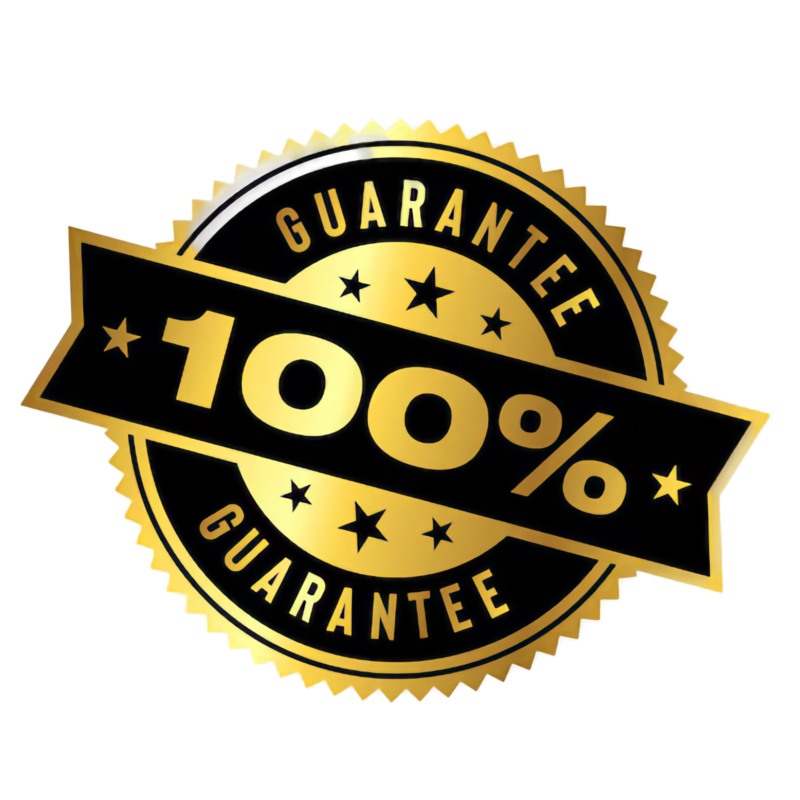 100 % warranty