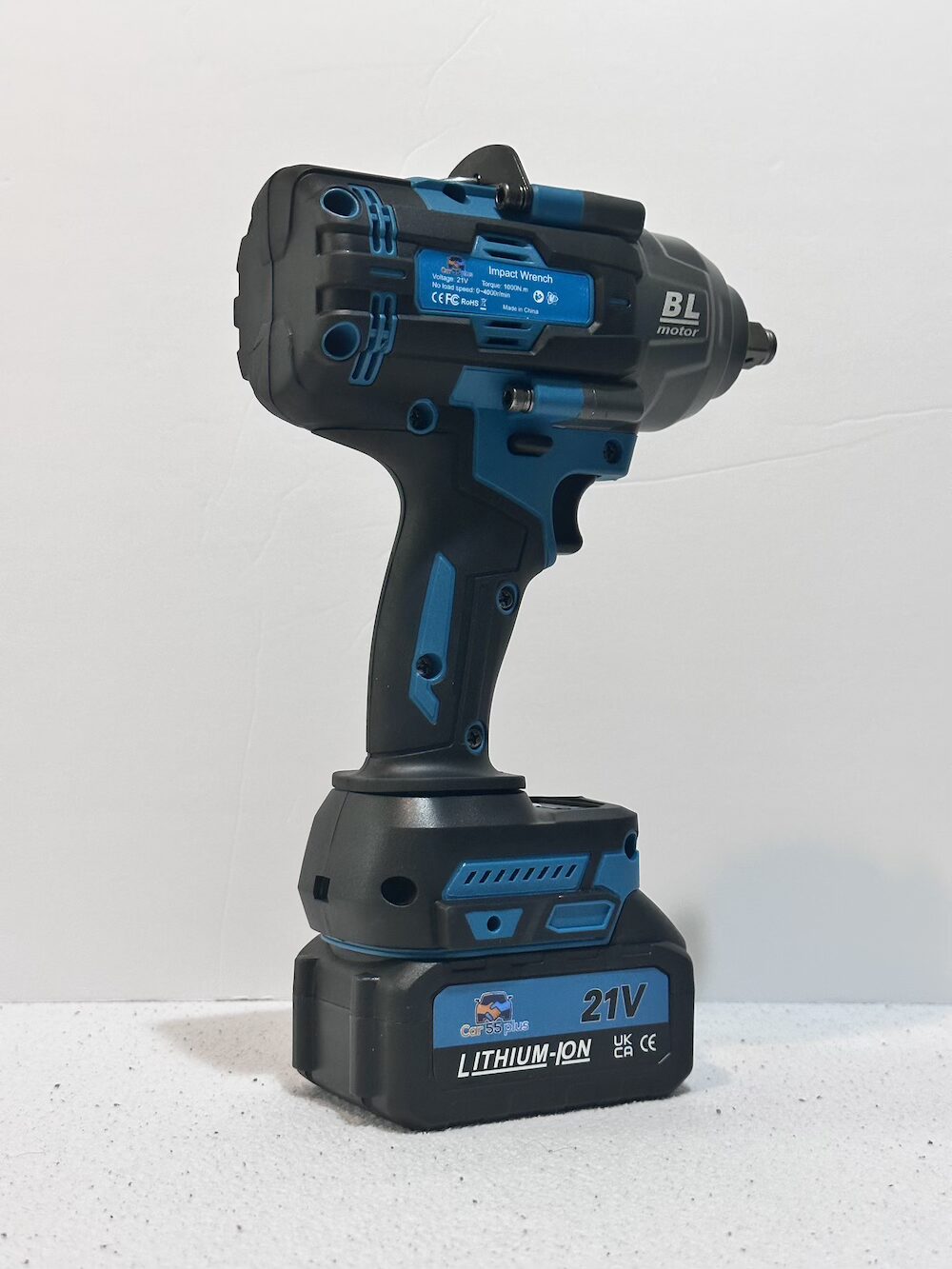 tool55plus 1/2" impact wrench 21v brushless motor – 1000nm max torque