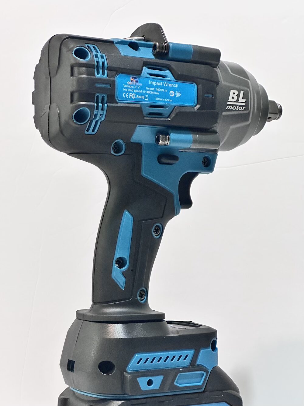 tool55plus 1/2" impact wrench 21v brushless motor – 1000nm max torque
