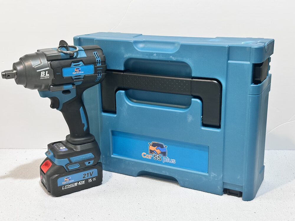 tool55plus 1/2" impact wrench 21v brushless motor – 1000nm max torque